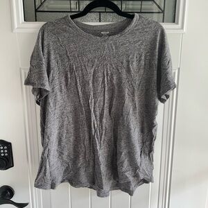 Madewell Heather Gray Short Sleeve Tee